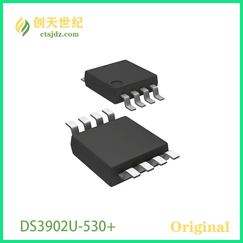 DS3902U-530+  New&Original    Digital Potentiometer 30k, 50k Ohm 2 Circuit 256 Taps I²C Interface