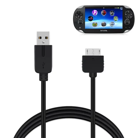 USB Data & Power Charger Cord For PlayStation PSV1000 Charging Cable Line 1.2M For PS Vita 1000 Game Console Power Adapter
