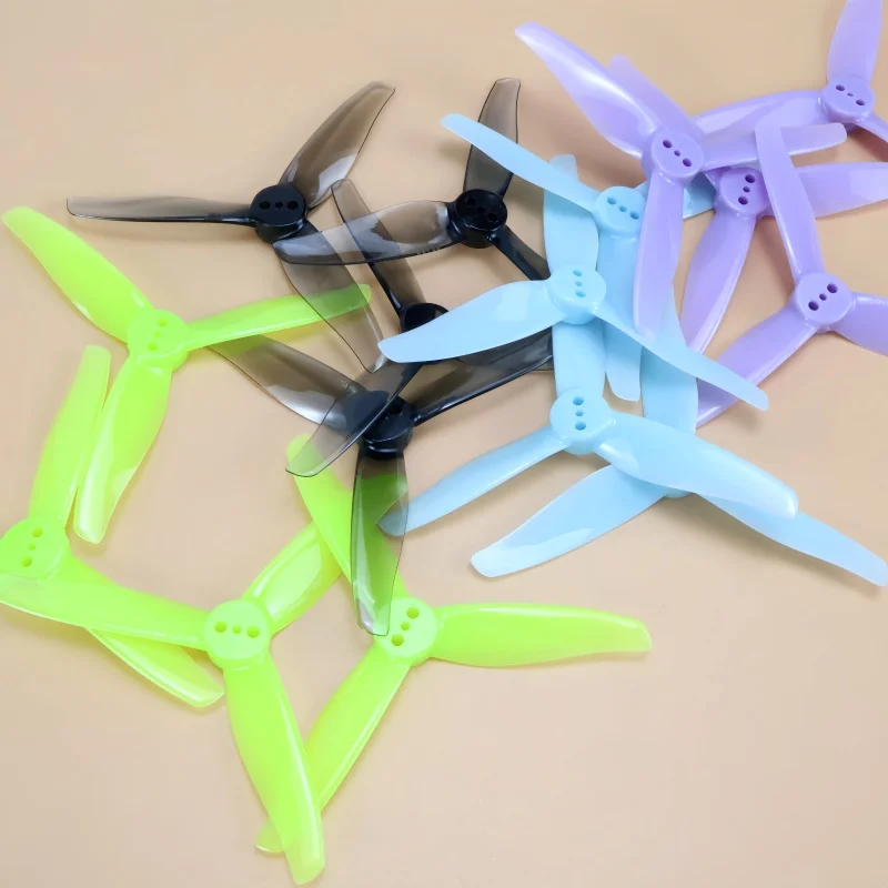 Qy 2 pares/6 pares gemfan 3016 hélice 1.5m buraco 3 polegada 3 lâminas cw ccw fpv hélice mini adereços para 3 polegadas fpv racing drone