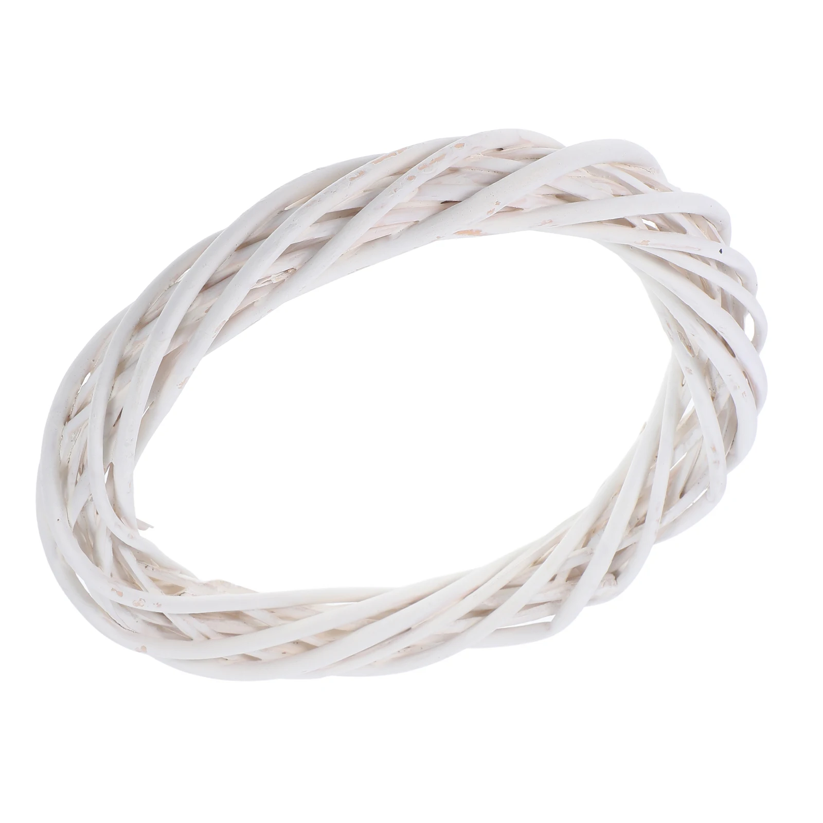 

Wicker Willow Wreath Decorative Garland for Home Indoor Hanging Quality Pendant Festivals Craft Supplies DIY Wedding Spring