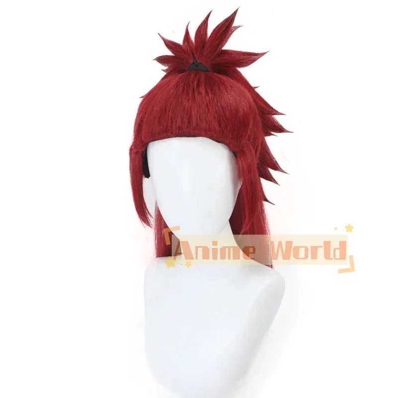 Abarai Renji Renji Abarai Cosplay Wig Synthetic Hair Heat Resistant Wig for Halloween Role Play Wigs