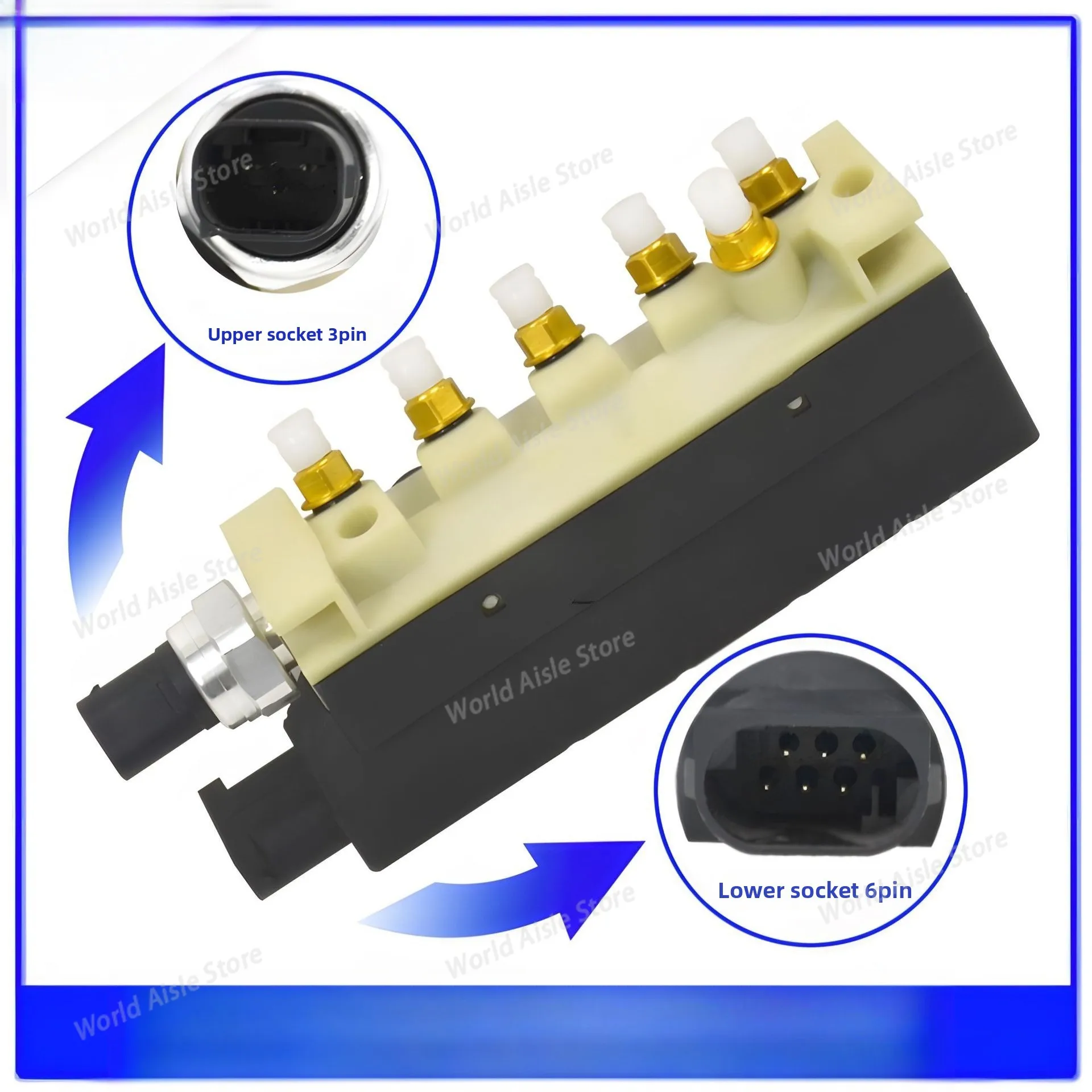 1PC For W220 Air Compressor Valve Solenoid Valve, 2203200104 / A2203200258