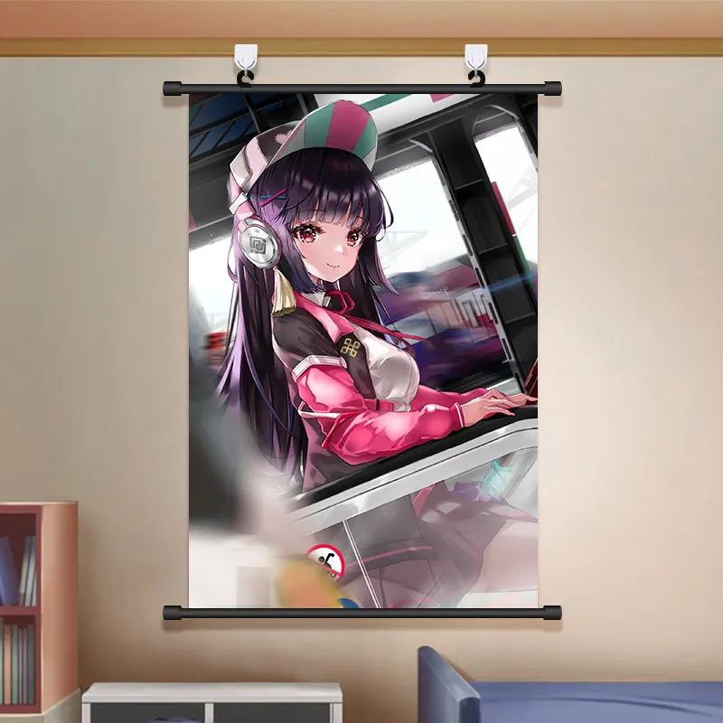 Genshin Impact Yun Jin poster Fabric Wall Scroll Home Decor Anime Poster 20*30cm Gifts Cosplay