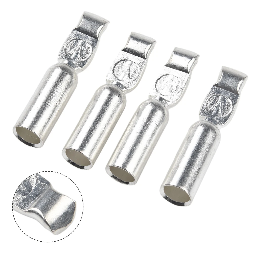 4PCS Heavy-Duty Cable Lugs for 50A and 120A Circuits Compatible with 600V Systems and Common Industrial Wiring Standards