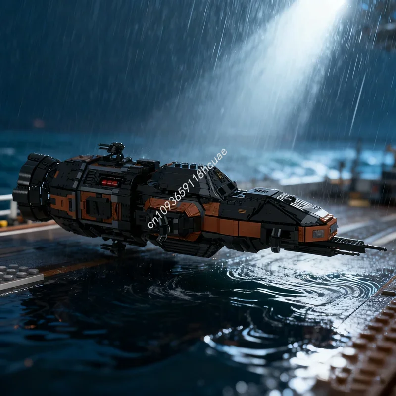 

5112 деталей MOC MCRN Tachi Rocinante Corvette class, модель-конструктор, архитектурные блоки, рождественские подарки, игрушки для сборки своими руками, кирпичики для детей