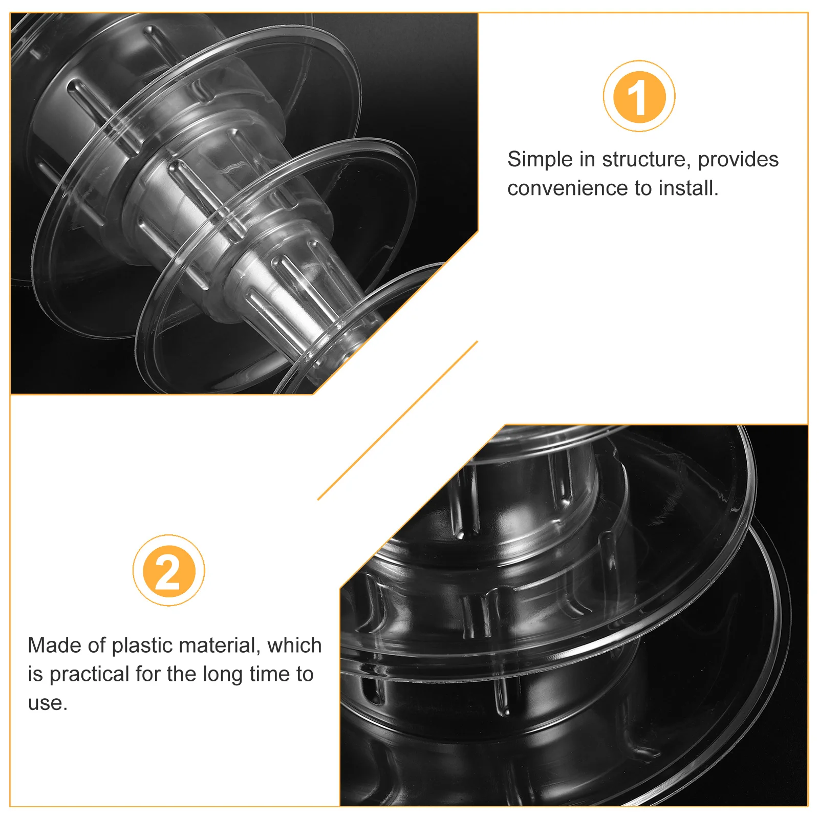 Macaron Display Rack Cake Stand Tray Pan Transparent Storage Macaroon Plastic Towel Pastry