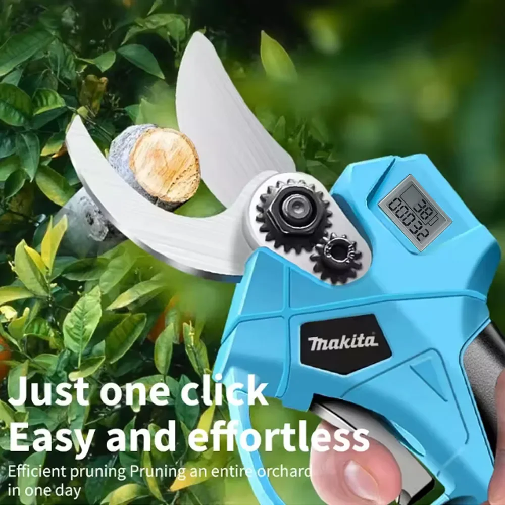18V Original Makita Cordless Electric Scissors,Multifunctional Fruit Tree Branch Cutter,for Efficient Orchard & Garden Trimming
