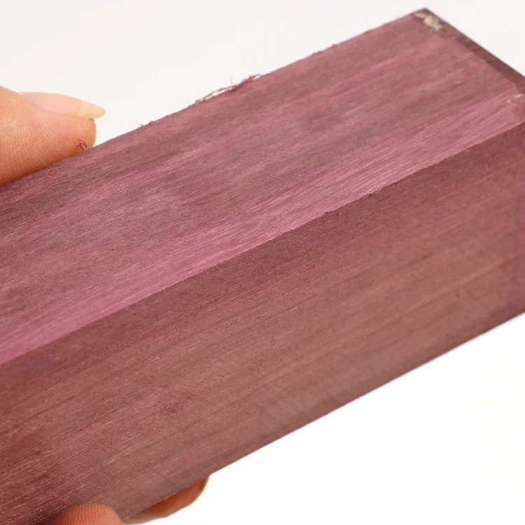 Purple Heart DIY Wood Blanks woodworking Knife handle wood handle blank Knife Scales Knife Making Materials