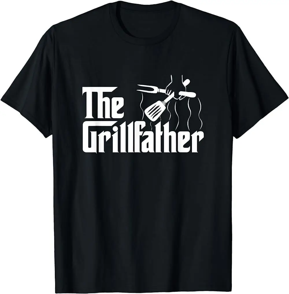 New Limited The Grillfather Bbq Grill Smoker T Shirt Usa S Xxl