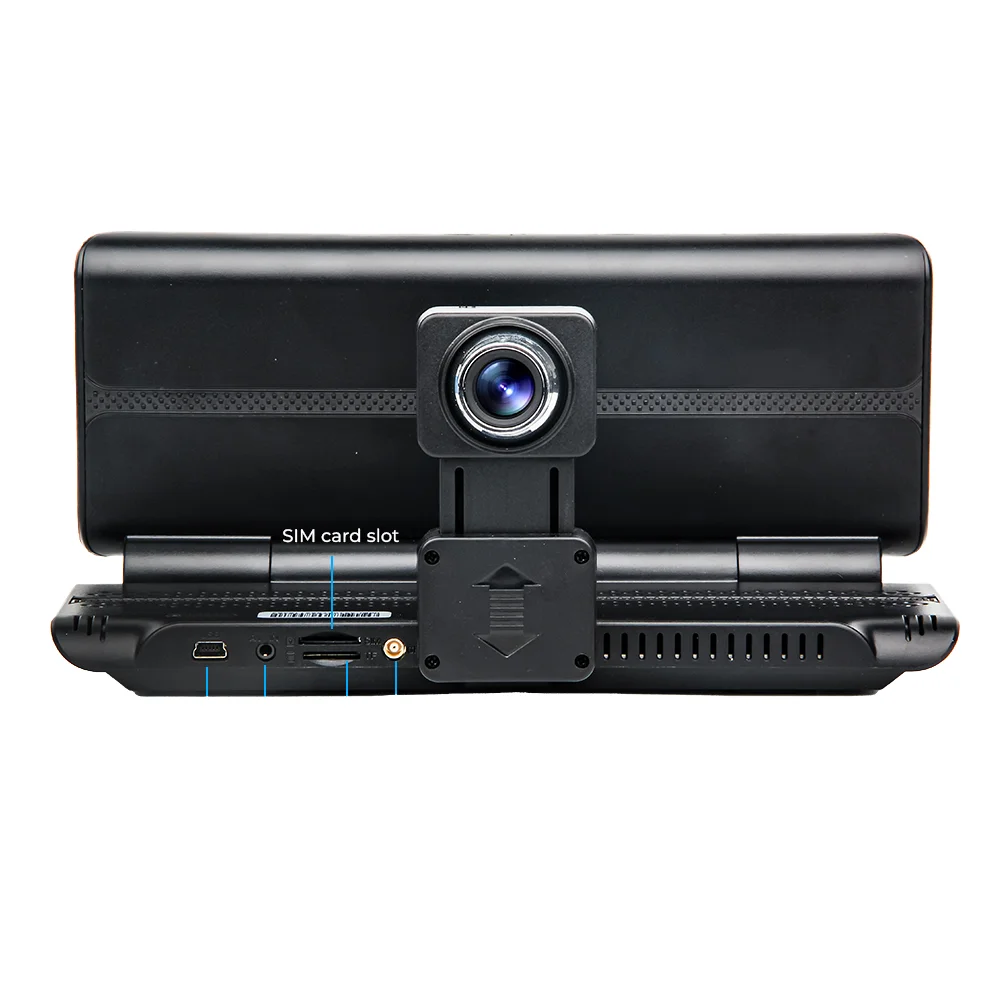 كاميرا سيارة 4G 7 بوصة 1080P ملاحة GPS DVR مسجل قيادة مع شاشة IPS تعمل باللمس الذكي