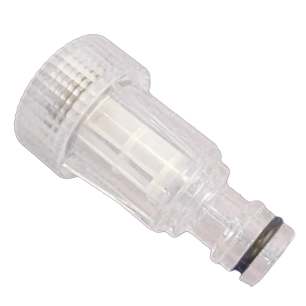 Conector de entrada de água com tela de filtro para lavadoras de pressão adequadas para ferramentas elétricas de limpeza de alta pressão