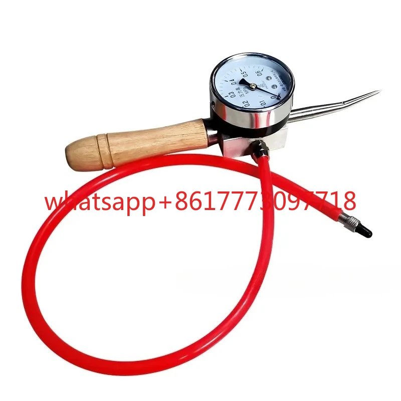 Geomembrane welding machine weld seam pressure detection needle anti-seepage membrane cavity inflation and gas detection