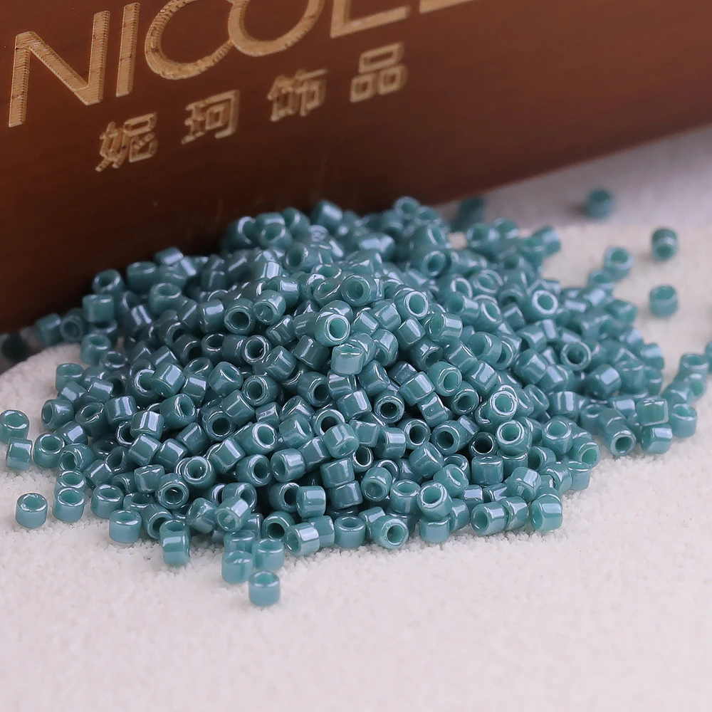 

Japan Miyuki Delica Seed Bead DB11/0 Glazed Luster Colors Seed Bead Accessories for Needlework DIY Jewelry Making Bracelet