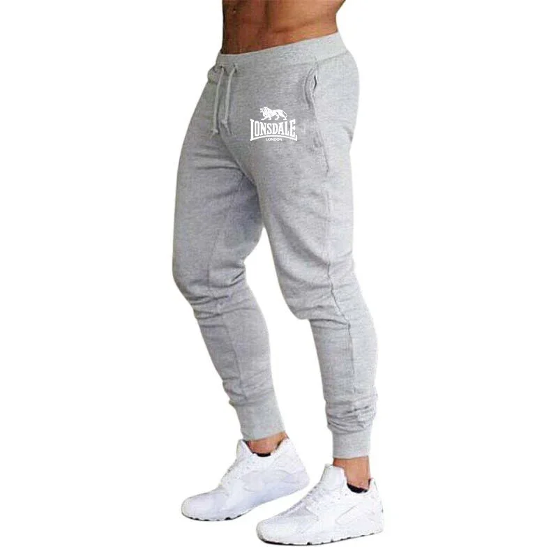 Lonsdale Spring And Autumn New Style Printing Mens Casual Joggers Sweatpants Fitness Workout Track Pants Male Fashion Trousers