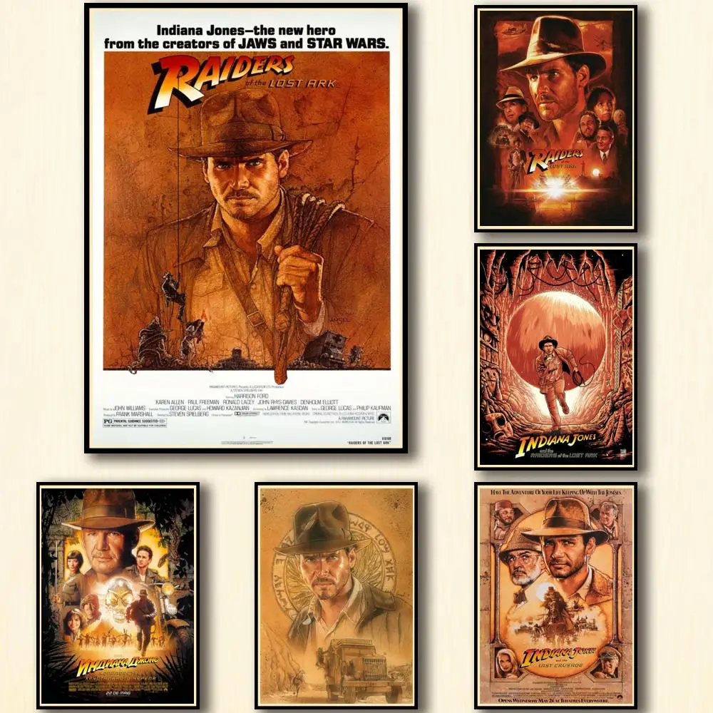 

30Style Choose Raiders of The Lost Ark Print Art Canvas Poster For Living Room Decoration Home Wall Decor Picture