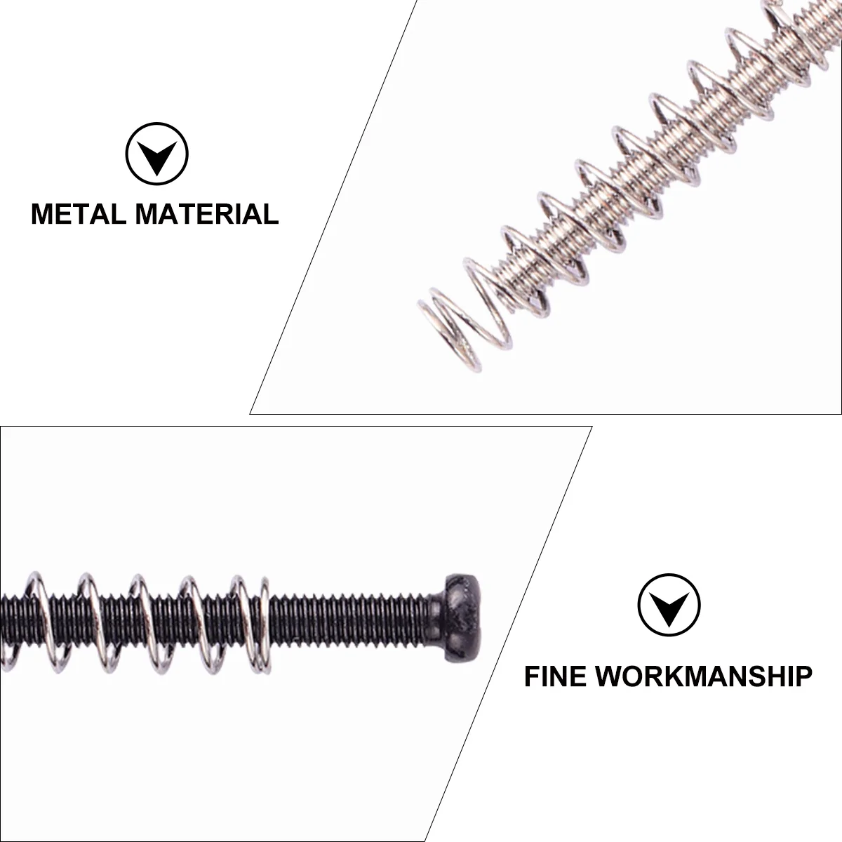 

25pcs Dual Coil Pickup Adjusting Height Screws Springs Set Electric Guitar Parts Accessories Perfect Mixed Color