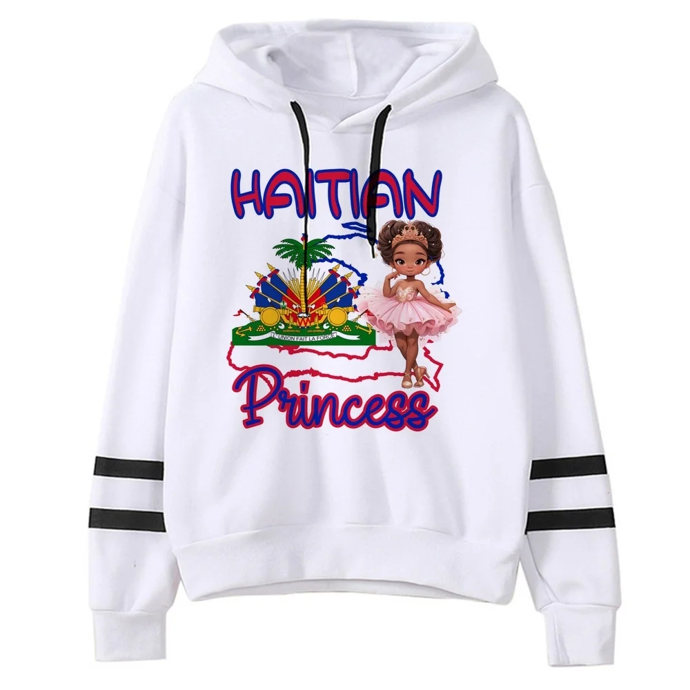 Haiti sweatshirt harajuku hoodie korean style fashion tops funny Vintage