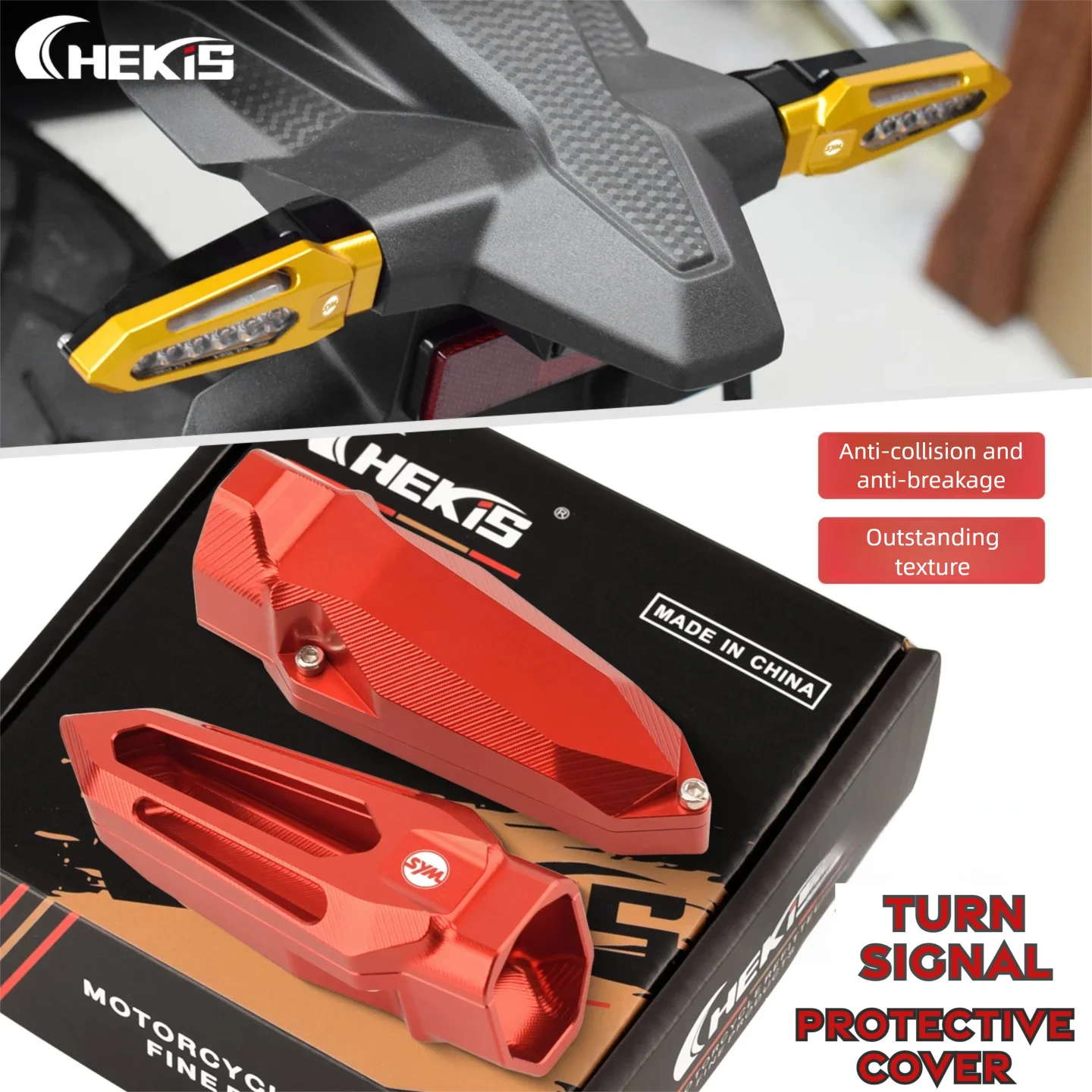 

Chekis Is Suitable for Sym Mmbcu150/158 2025 Model Drgbt150 Motorcycle Modified Spotlight Protective Cover, Fog Light Anti-Collision Cover, Turn Signal Protective Shell