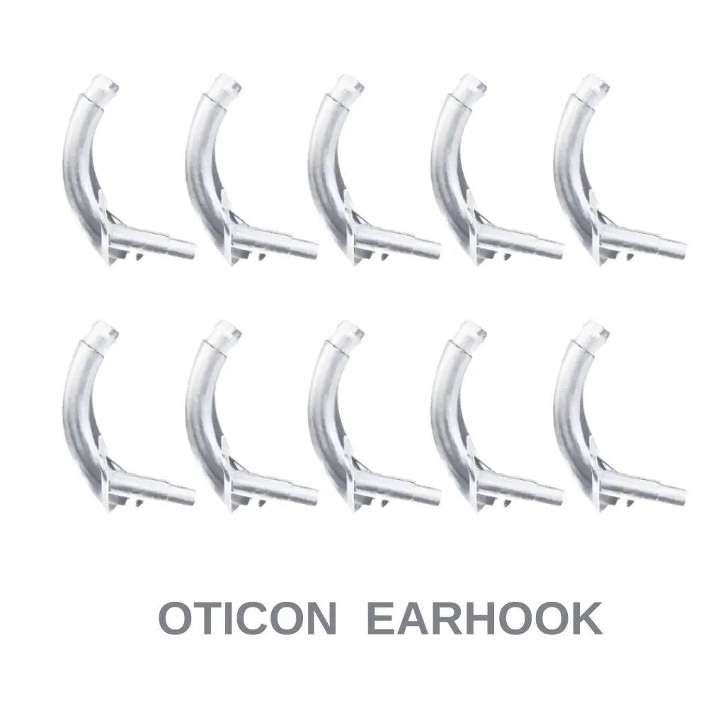 Oticon 청력 광고용 Oticon 귀고리 플라스틱 작고 휴대하기 쉬운 보청기 액세서리 10팩 교체 가능