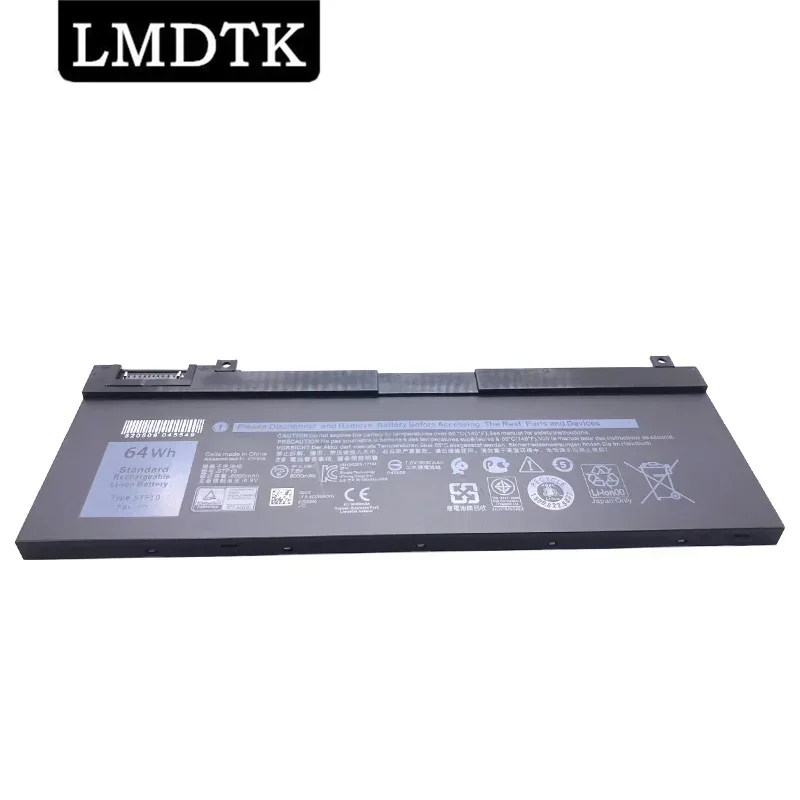 

LMDTK Новый 5TF10 Аккумулятор для ноутбука Dell Precision 7330 7530 7M0T6 0H6K6V 7,6 V 64WH