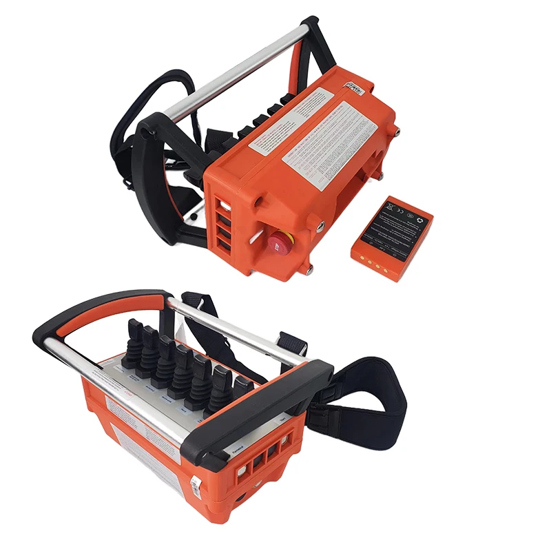 Industrial Wireless Crane Remote Control with 7 Joysticks 12V 24V