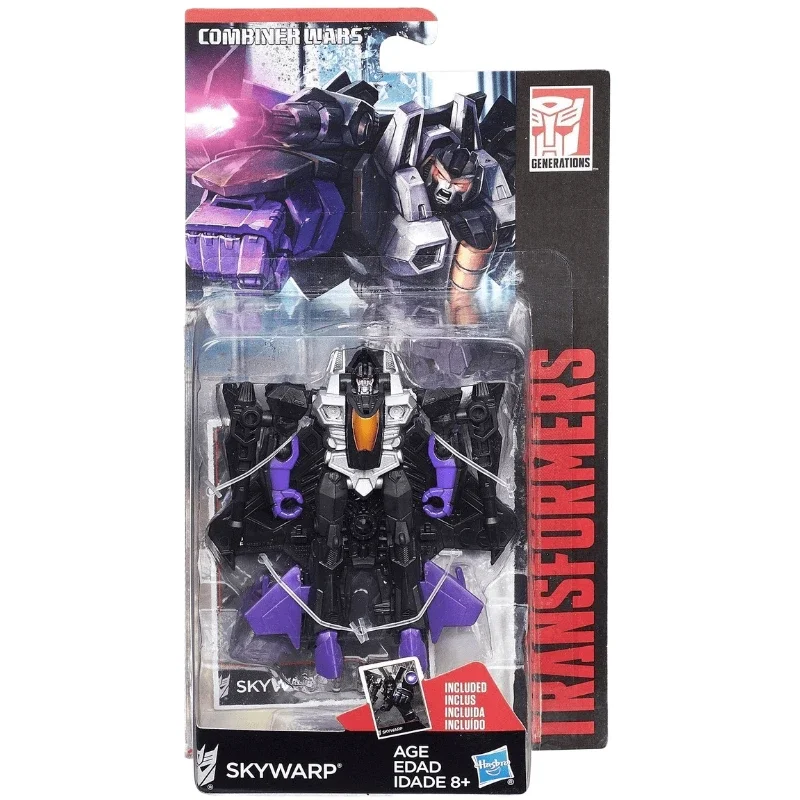 In Stock Hasbro Transformers G Series CW lg Class Skywarp Action Figure Anime Movable Robot Holiday Model Collectible Gifts