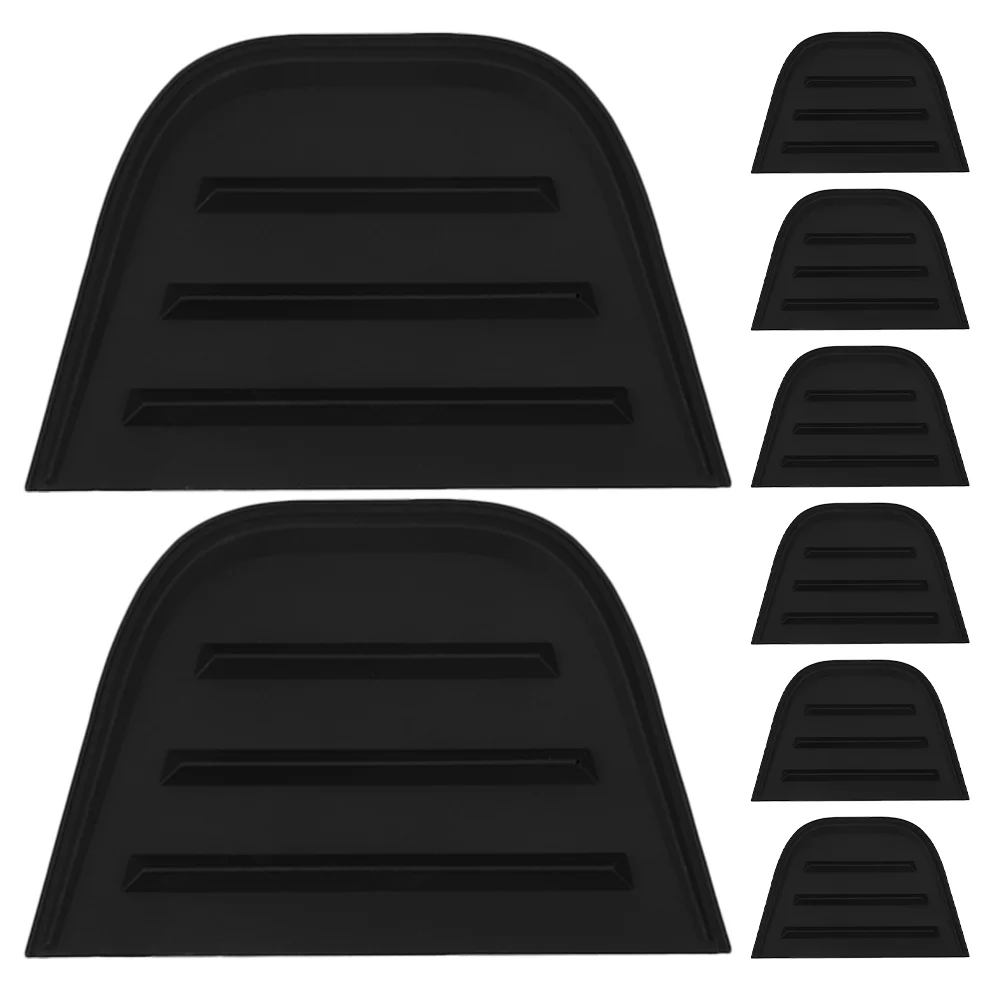 

8 Pcs Heavy-duty Angle Protection Corner Guard Packing Cargo Protectors Edge Suitcase Shipping Guards Black