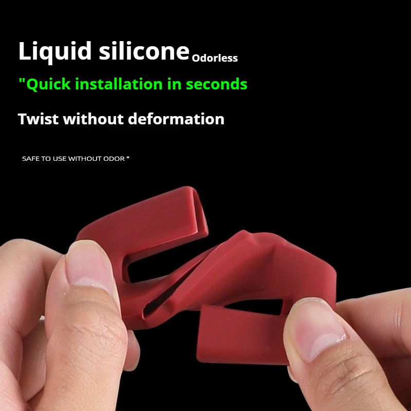 

Universal Car Seat Belt Silicone Protective Cover High-quality Car Safety Belt Anti-Collision Scratch-Resistant Auto Accessories