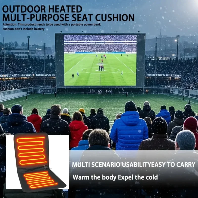 Portable Folding Heating Pad，Suitable for sports events、Outdoor Activities、Hiking、Office、Fishing