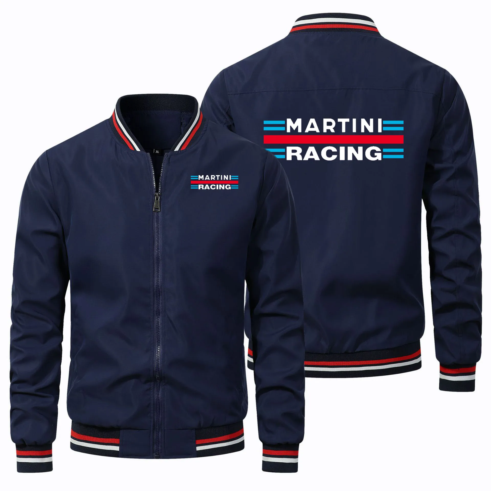 

Martini Racing Men's Jacket 2024 new Hip hop Street Plus size jacket loose, comfortable waterproof High Quality Bomber Jacket