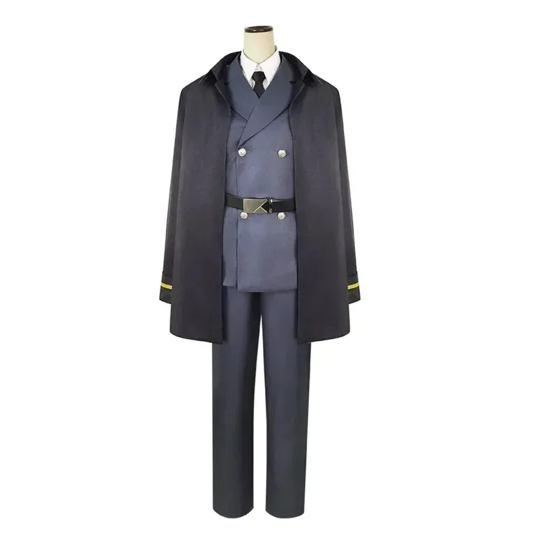 2025 aaa 할로윈 카니발 의상 블루 락 애니메이션 코스프레 의상 경비 유니폼 나기 치기리 렌스케 쿠니가미 바치라 메구르 주