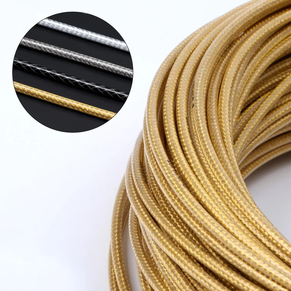 Tubo de línea de tejido de carcasa de Cable de cambio de freno de bicicleta de 3m y 5mm para frenado de cambio de bicicleta MTB/carretera