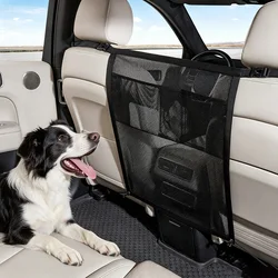 Red de seguridad para coche con malla lavable y borde elástico