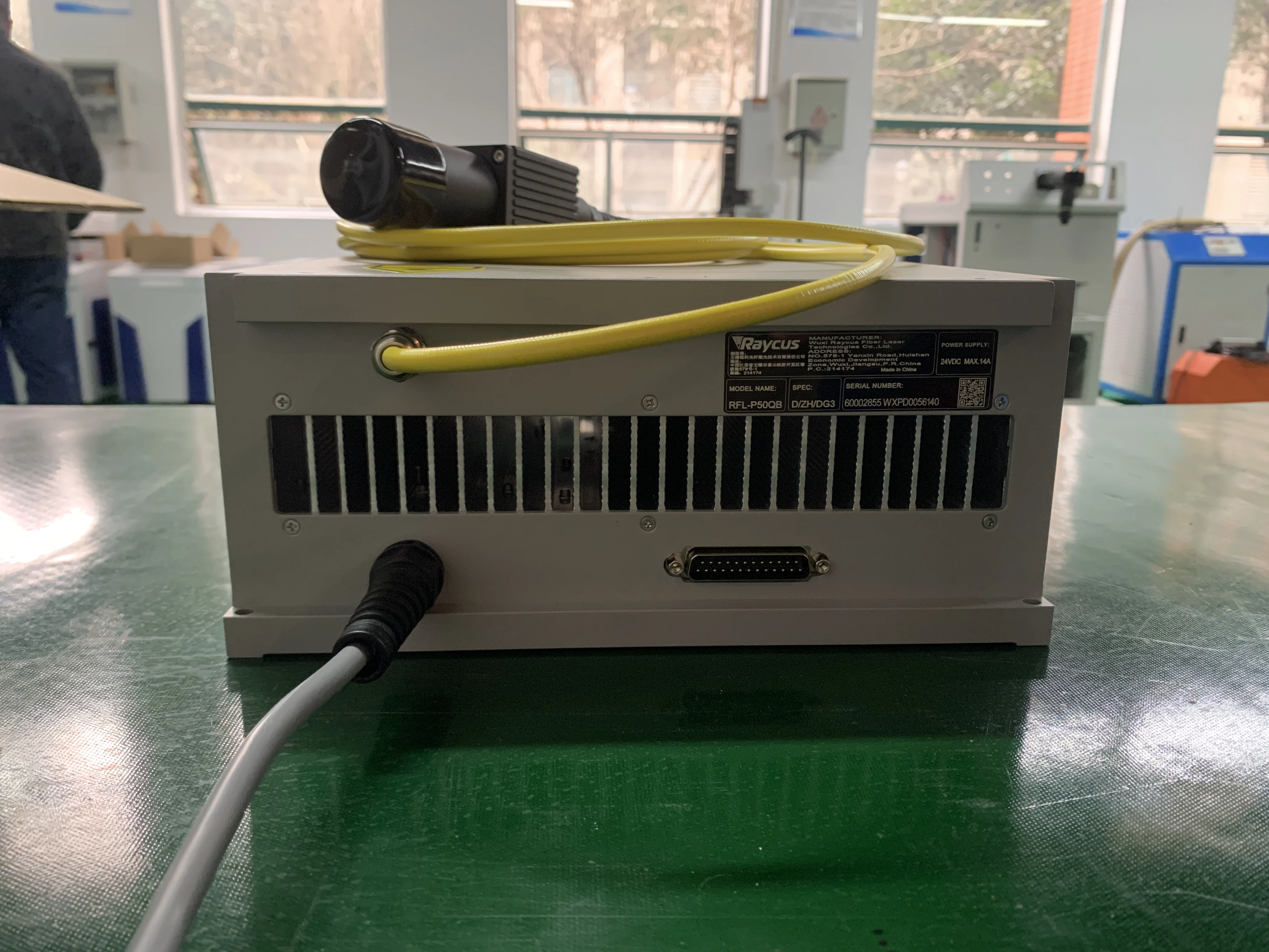 

Портативный импульсный оптоволоконный лазер Raycus RFL-P20QE 20 Вт с Q-переключением