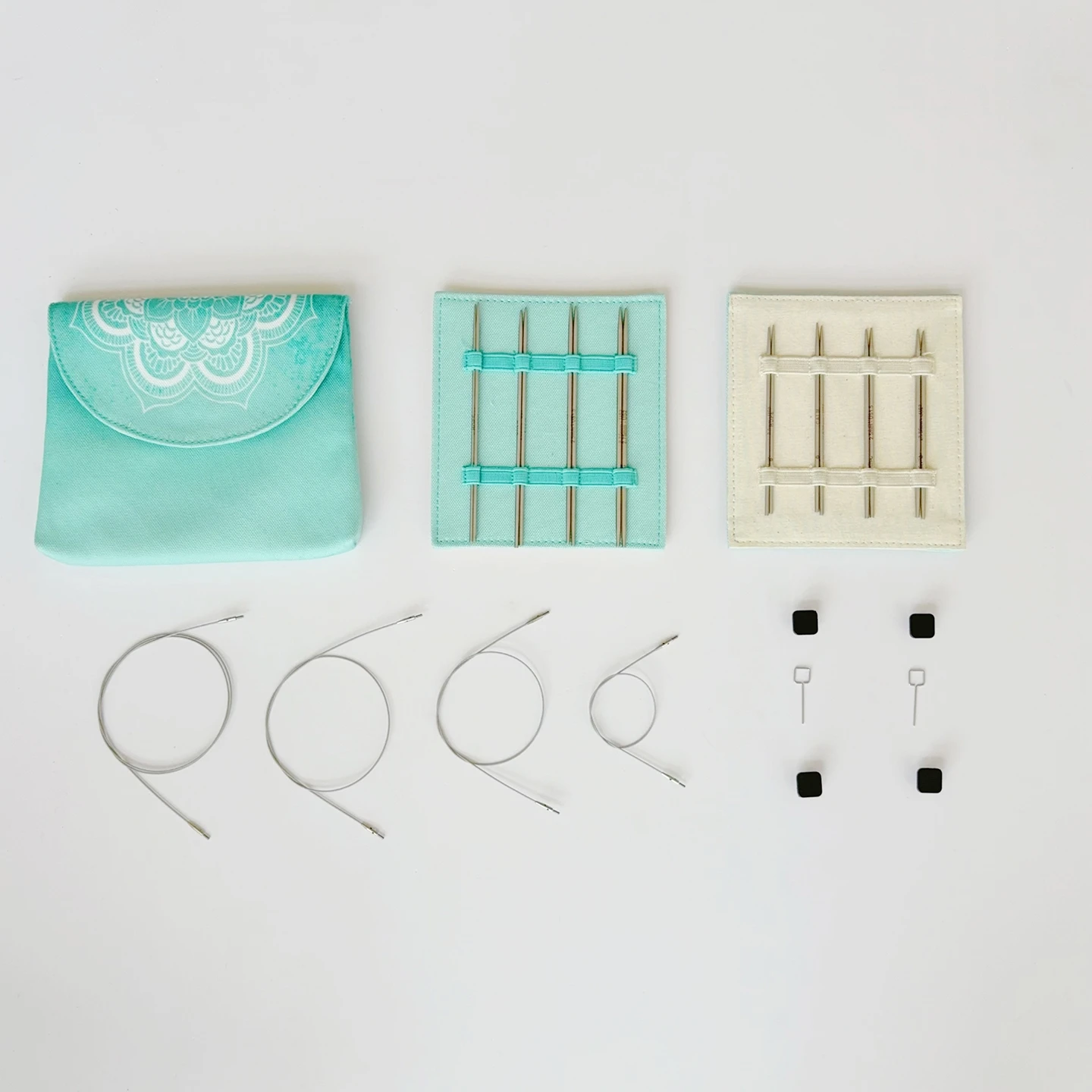 

KnitPro Mindful Petite Midi Interchangeable Needles Set 8 Pairs 10cm & 13cm 2.0-2.75mm 36341
