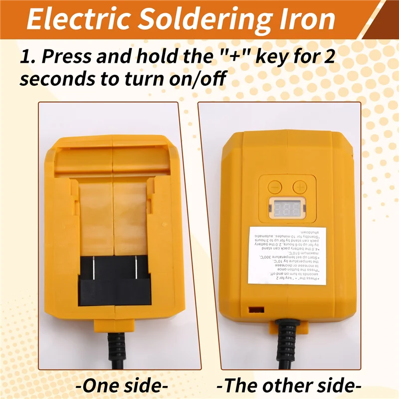 AB45 60W Wireless Electric Soldering Iron 936 Ironhead For  18/20V Battery Welding Tool 300-510℃ Temperature Adjustable