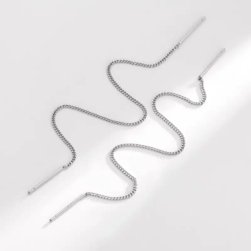 

Лидер продаж, стерлинговое серебро 925 пробы, корейский стиль, модный простой подарок для девочек, элегантные украшения для ушей для женщин