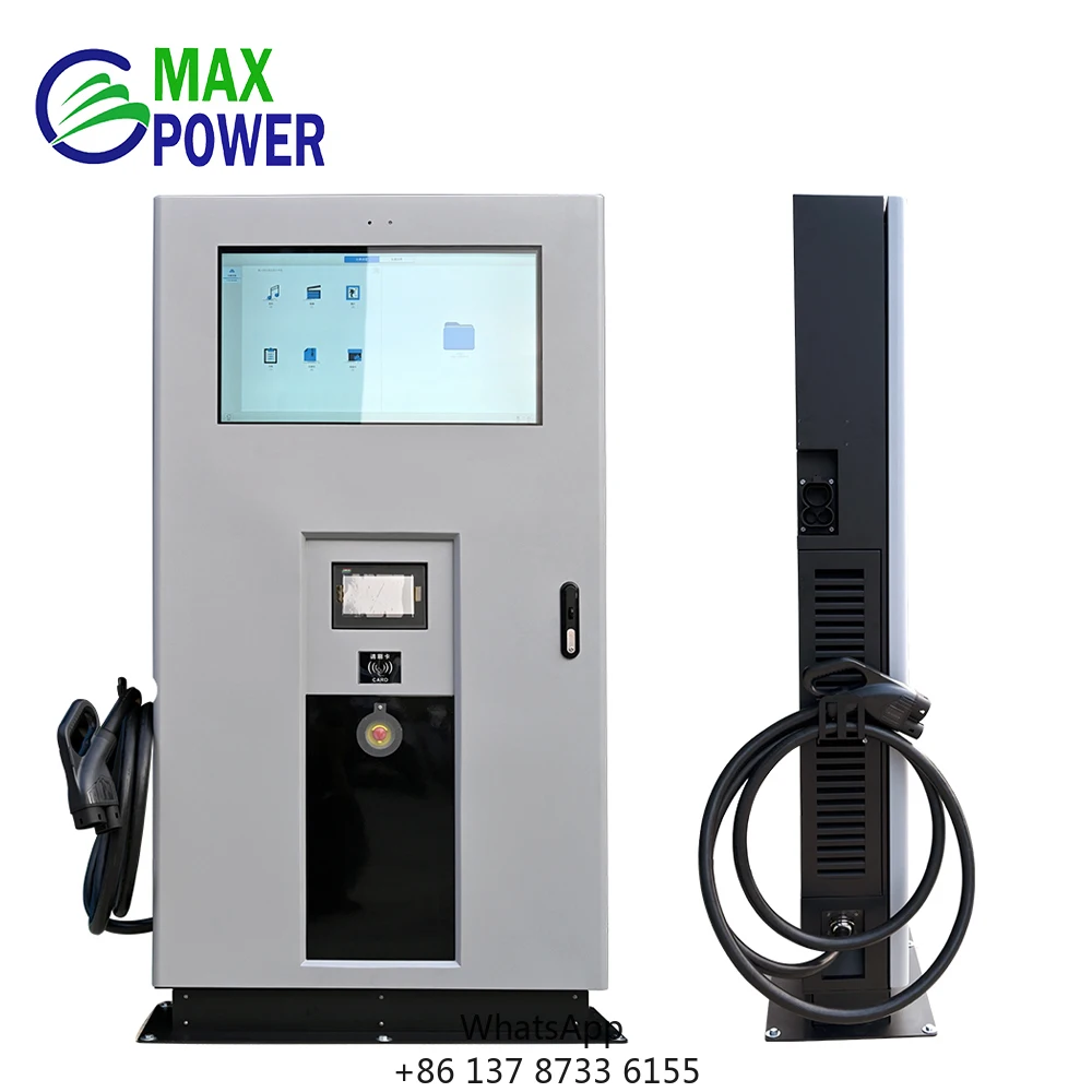 Ip54 Protection Level Commercial Use Floor-mounted Ev Charging Station Fast Dc Ev Charger Dc Ev Fast Charger 30Kw