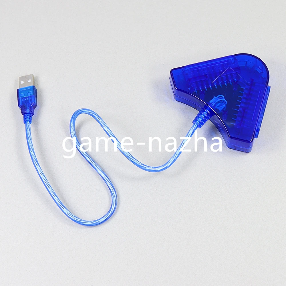 1PC USB Dual Player Converter Adapter Cable For PS2 Gamepad To PS3 PC Controller Converter