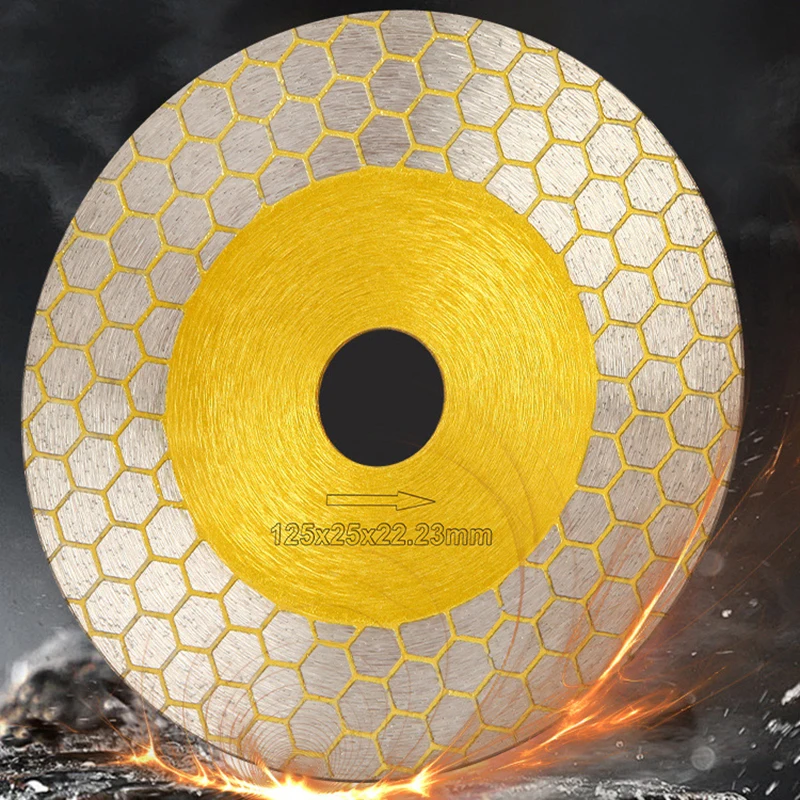 115-125mm Diamond Cutting Disc Tile Ceramic Dry Cutting And Grinding Circular Saw Blade Power Rotory Tool