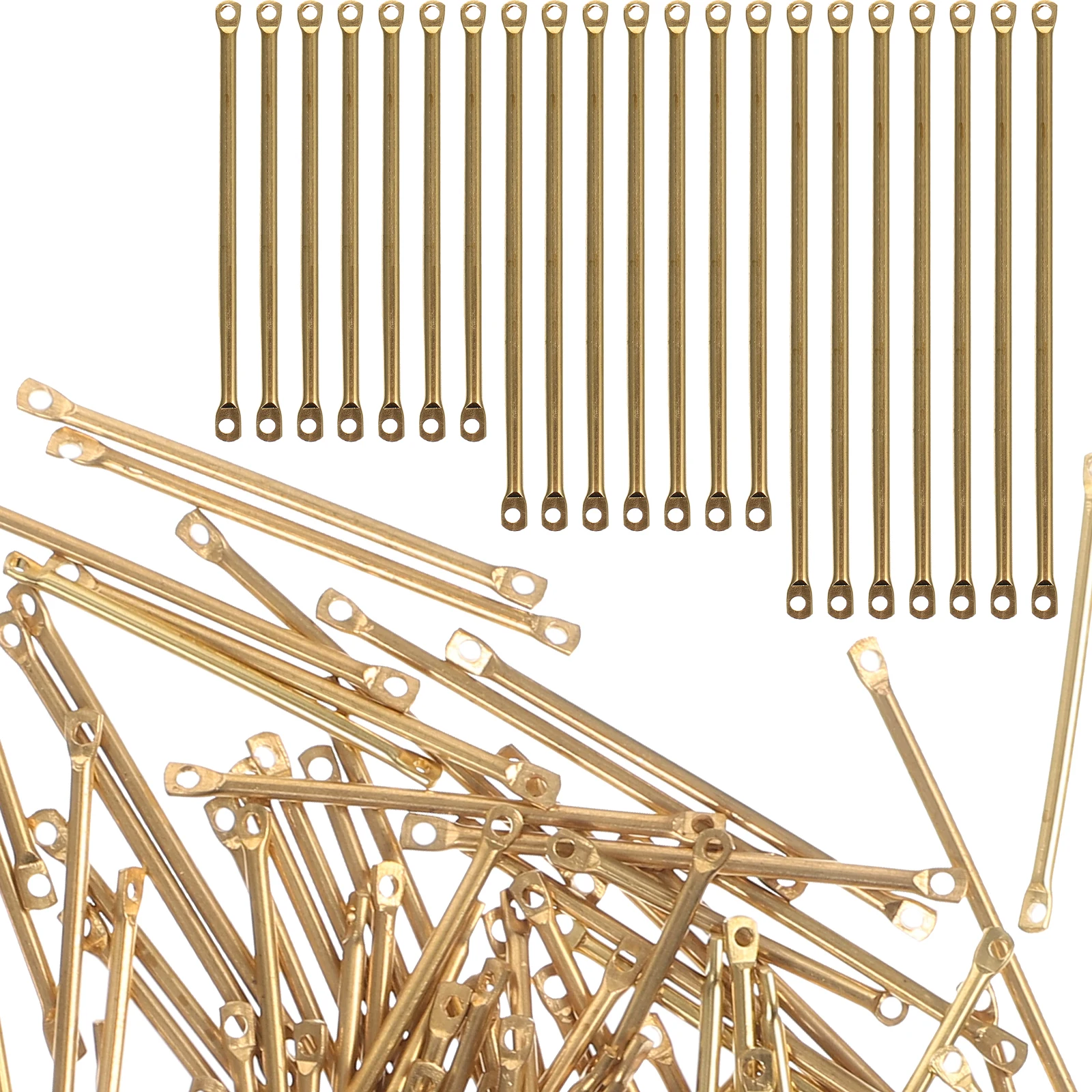 

150pcs Necklace Pendant Connector DIY Bracelet Ornaments Jewelry Repair Parts Accessories Practical Use Easy