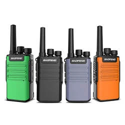 2022 New Baofeng Mini BF-V8 BFV8 Two Way Ham CB Radio Handheld Gray Green Orange Intercom UHF HF Transceiver Walkie Talkie 10 KM