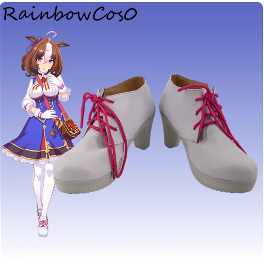 

Обувь для косплея Meisho Doto Umamusume Pretty Derby, ботинки для игры, аниме, Хэллоуина, Рождества, RainbowCos0 W5579