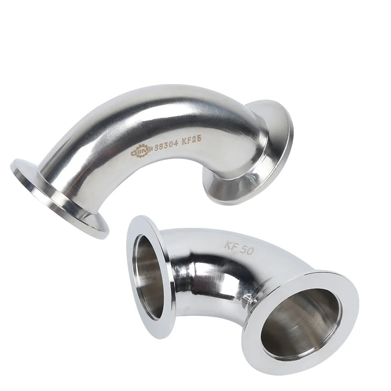 

SAP Stainless Steel 304 KF Elbows 90 degree ISO-KF flanges elbow NW/KF Standard 90° Elbow SS304 KF vacuum Fittings