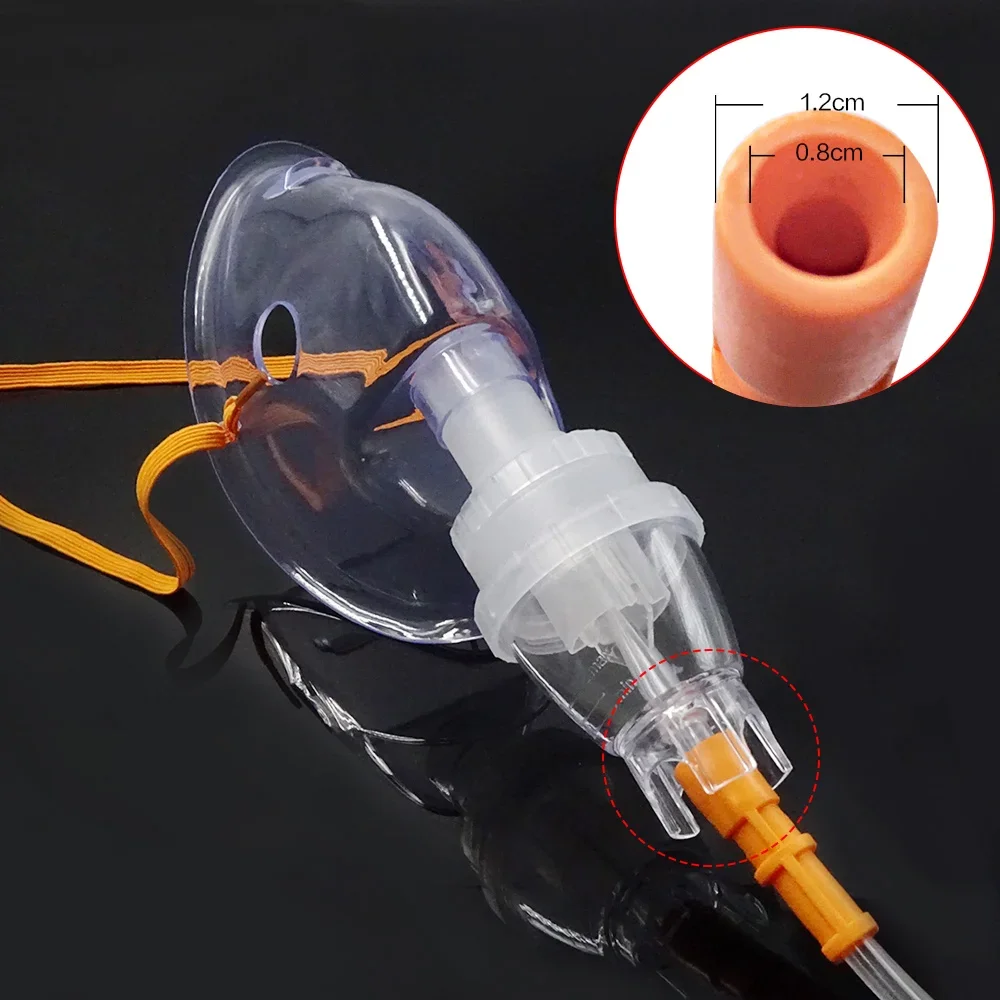 Household Adult Child Aerosol Masks Nebulizer Compressor Sprayer Cup Mouthpieces Nosepieces Catheter Inhaler Set Accessories