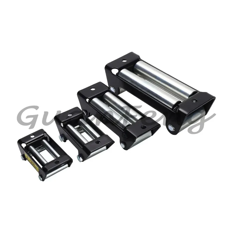 2000-12000LBS Capacity ATV UTV Winch Roller Cable Guide, Metal Cable Guide Accessories