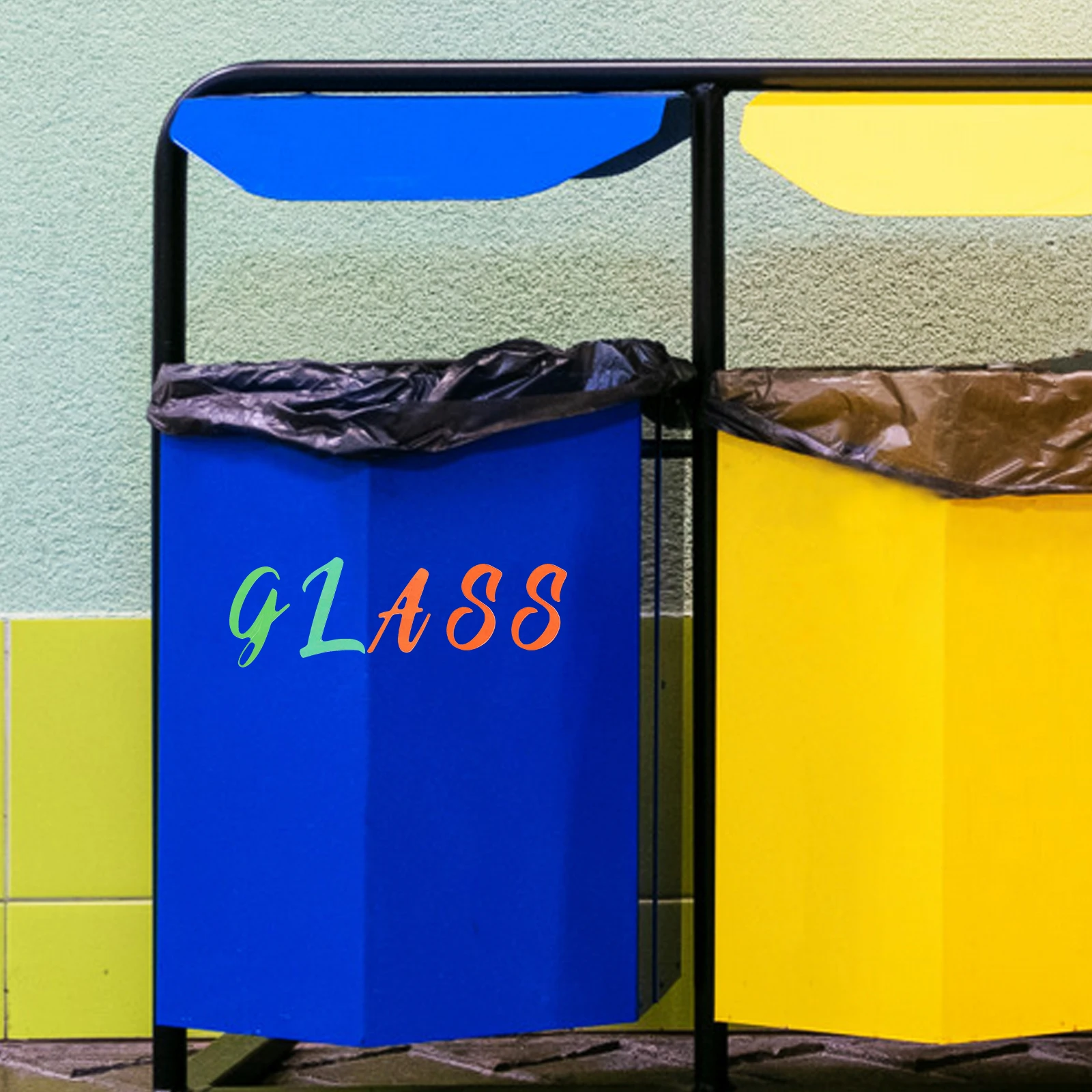 

10 Sheets ABC Letter Stickers Colorful Alphabet Decals Self Adhesive Vinyl Personalized Street Address Trash Bin Decor