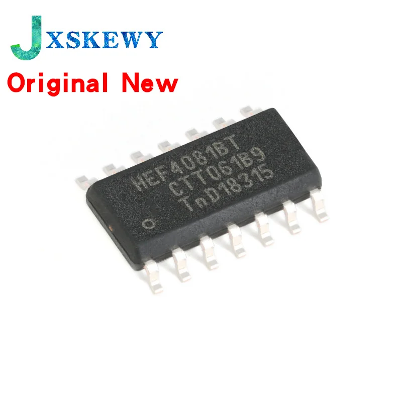 10Pcs New Original HEF4081BT HEF4081 CD4081 SOP14 CD4081BM SOP-14 CD4081BM96 SOP SOIC-14 4081 SMD IC Chipset