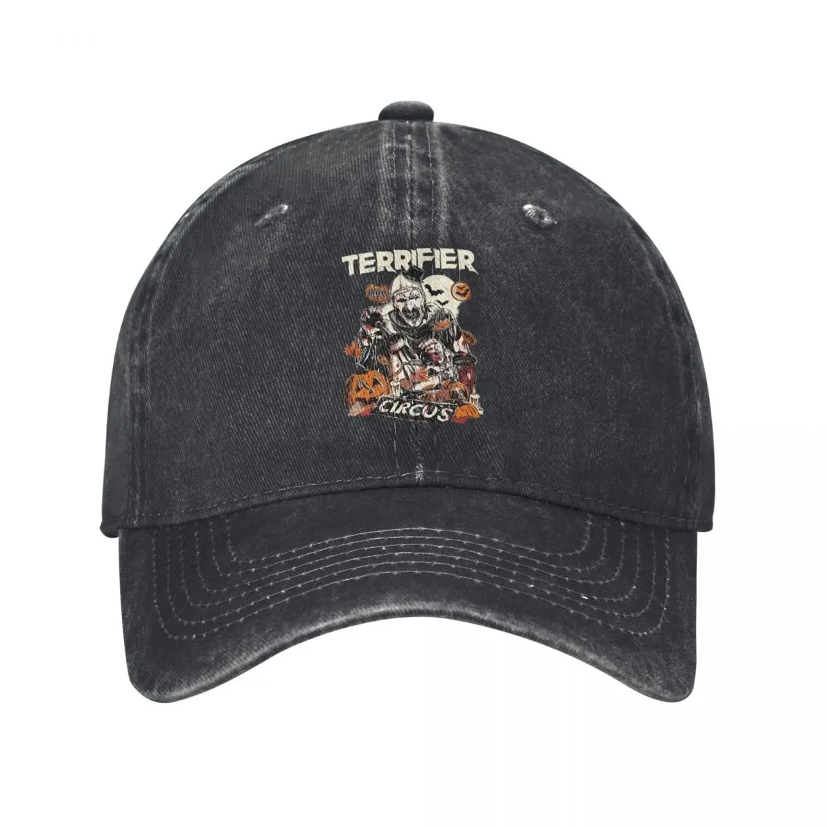 Summer Cap Sun Visor Retro Terrifier Movie Hip Hop Caps Terrifier Cowboy Hat Peaked Hats tops fugees gorras Hat official-website