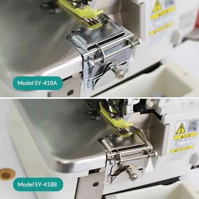 

Adjustable Stainless Steel Overlock Machine Rustproof for Lace Elastic Webbing Flanging Tailor Shop Supplies